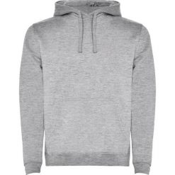 Męska Bluza Urban Plain Heather Hoodie. Szare bluzy z kapturem męskie ROLY, l, z bawełny. Za 104.99 zł.
