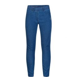 Spodnie damskie Rafiki Evo. Niebieskie spodnie materiałowe damskie Rafiki, bez wzorów, sportowe. W wyprzedaży za 414.50 zł.