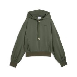 Bluza z kapturem z regulowanym sznurkiem damska Puma. Zielone bluzy z kapturem damskie Puma, l. Za 289.50 zł.