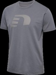Hummel T-shirt krótki rękaw nwlLOGO z organicznej bawełny i przetworzonego. Brązowe t-shirty męskie HUMMEL, l, bez wzorów, z bawełny, bez kołnierzyka. Za 158.50 zł.