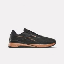 Damskie buty treningowe Reebok NANO X5 EDGE 100263999 czarne. Czarne obuwie treningowe damskie Reebok, na fitness i siłownię. Za 539.00 zł.