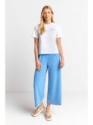 Rich & Royal Koszulka w kolorze białym rozmiar: XL. Białe bluzki damskie Rich & Royal, xl, bez wzorów, z bawełny, bez kołnierzyka, bez ramiączek. Za 57.20 zł.