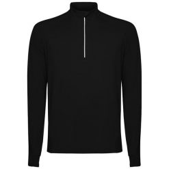 Bluza Męska Krótki Suwak Z Długim Rękawem Estambul. Czarne bluzy bez kaptura męskie ROLY, m. Za 86.99 zł.