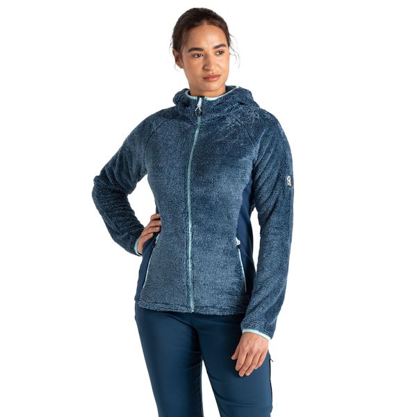 Bluza Termoaktywna Damska Torrek Mountain Pro Midlayer. Niebieskie bluzy z kapturem damskie Dare 2b, xs, z dżerseju. Za 372.99 zł.