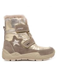 Primigi Śniegowce GORE-TEX 8881511 D Brązowy. Brązowe kozaki dziewczęce Primigi, bez wzorów, z gore-texu, bez obcasa. Za 489.99 zł.