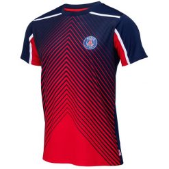 Koszulka piłkarska PSG dla dorosłych. Niebieskie t-shirty sportowe męskie PSG, xl, bez ramiączek, do piłki nożnej. Za 154.99 zł.
