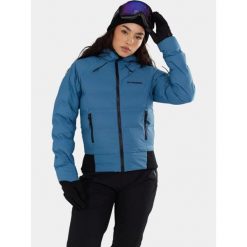 Kurtka Narciarska Damska Fundango Zina. Niebieskie kurtki narciarskie i snowboardowe damskie Fundango, bez wzorów, bez kaptura, narciarskie. W wyprzedaży za 499.00 zł.