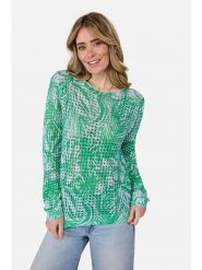 LIEBLINGSSTÜCK Sweter "Lillemon" w kolorze zielonym rozmiar: 42. Zielone swetry klasyczne damskie LIEBLINGSSTÜCK, z bawełny, bez kołnierzyka. Za 289.95 zł.