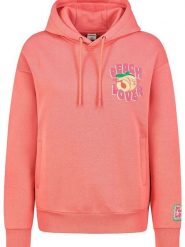 Sublevel Bluza w kolorze łososiowym rozmiar: XS. Czerwone bluzy z kapturem damskie Sublevel, xs. Za 96.60 zł.