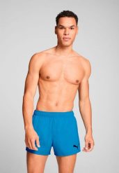 Kąpielówki męskie Puma, Short Shorts, Speed Blue. Niebieskie kąpielówki męskie Puma, m, bez wzorów, z materiału. Za 177.90 zł.