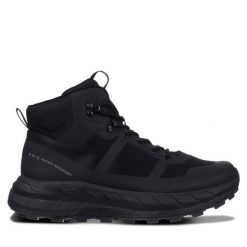 Trapery Luhta. Czarne buty zimowe męskie Luhta, bez zapięcia. Za 699.99 zł.