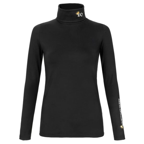 Bluza golf jeździecka damska Equestrian Queen Magdalene ciepła. Niebieskie bluzy bez kaptura damskie EQUESTRIAN QUEEN, l. Za 242.99 zł.