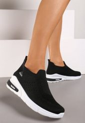 Czarne Buty Sportowe Artista. Czarne buty sportowe na co dzień damskie Born2be, z aplikacjami. Za 54.99 zł.