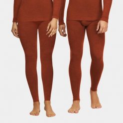 Spodnie legginsy termoaktywne unisex Alpinus Merino Aoraki. Brązowe bielizna termoaktywna męska Alpinus, l, bez wzorów. Za 199.00 zł.