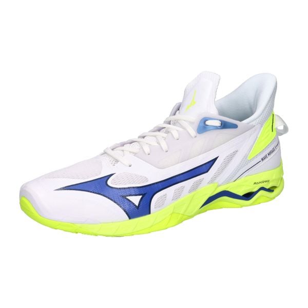 Buty do piłki ręcznej Mizuno Wave Mirage 5 Białe/Żółte. Białe buty sportowe na co dzień damskie Mizuno, bez wzorów, z materiału, do piłki ręcznej, mizuno wave. Za 607.52 zł.