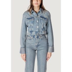 Kurtka Kobieta ONLY Onlhollywood Crystal Jacket Red Dnm Cro. Niebieskie kurtki damskie Only, bez wzorów, z bawełny, bez kaptura. W wyprzedaży za 325.90 zł.