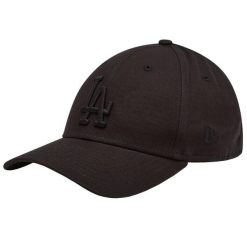 Czapki New Era Model League Essential 940 Los Kolor Czarny. Czarne czapki męskie New Era, bez wzorów, z bawełny, sportowe. Za 119.99 zł.