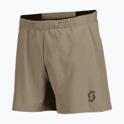 Spodenki do biegania męskie SCOTT Endurance Vented. Brązowe szorty męskie Scott, bez wzorów, z elastanu. Za 189.99 zł.