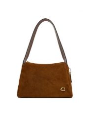 Coach Torebka Lola SB2 CDD06 Miedziany. Brązowe torebki klasyczne damskie Coach, bez wzorów, ze skóry, bez dodatków. Za 1,739.00 zł.