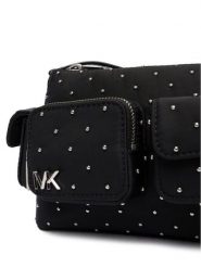 MICHAEL Michael Kors Torebka 32R6SM3C5C Czarny. Czarne listonoszki damskie MICHAEL Michael Kors, bez wzorów, ze skóry, bez dodatków. Za 989.99 zł.