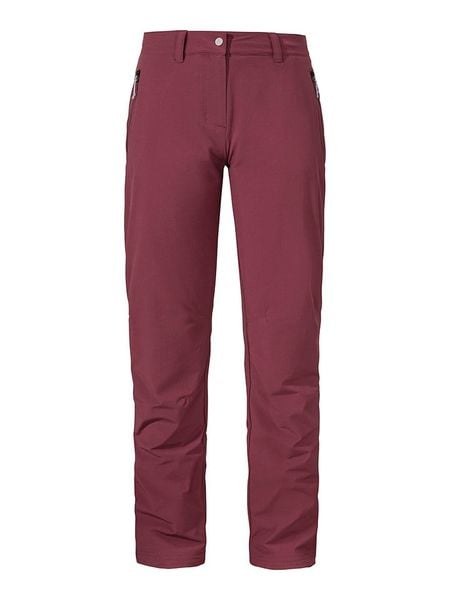 Schöffel Spodnie turystyczne "Engadin" w kolorze czerwonym rozmiar: 36. Czerwone spodnie dresowe damskie Schöffel, bez wzorów. Za 213.69 zł.