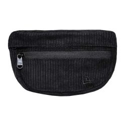 Mała Sztruksowa Torba Biodrowa Jeden Rozmiar. Czarne torebki klasyczne damskie New Era, bez wzorów, z materiału, małe, bez dodatków. Za 177.99 zł.