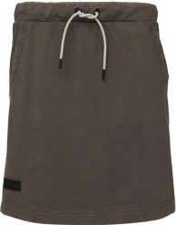 Spódnica damska Loop Derena szara, denim, przed kolano. Szare spódniczki damskie Scarpa, na jesień, s, bez wzorów, z bawełny, klasyczne, midi, dopasowane. Za 91.00 zł.