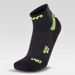 Skarpety do biegania MAN RUN VELOCE SOCKS r.45-47. Czarne skarpetki męskie UYN, bez wzorów. Za 74.99 zł.