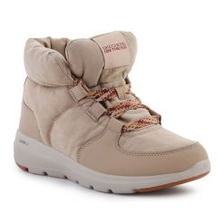 Buty Skechers Glacial Ultra Trend Up 144194-TAN beżowy. Brązowe buty sportowe na co dzień damskie bez wzorów, z materiału. Za 490.22 zł.