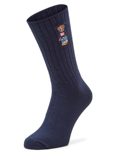 Polo Ralph Lauren Skarpety Mężczyźni drobna dzianina niebieski, ONE SIZE. Niebieskie skarpetki męskie Polo Ralph Lauren, bez wzorów, z dzianiny. Za 119.95 zł.