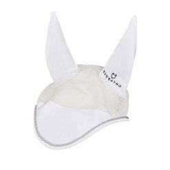 Czapka z muchą dla koni Equestro Diamond. Czarne czapki męskie EQUESTRO, bez wzorów, z bawełny, eleganckie. Za 91.47 zł.
