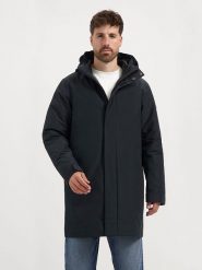 TRAVELIN' Kurtka zimowa 3w1 w kolorze antracytowym rozmiar: M. Czarne kurtki męskie Travelin', na zimę, m, bez wzorów, bez kaptura. Za 435.11 zł.