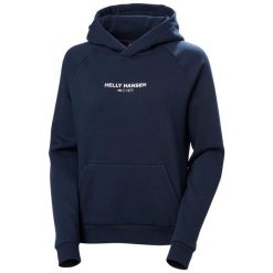 Bluza damska z kapturem Helly Hansen Fleece. Niebieskie bluzy z kapturem damskie Helly Hansen. W wyprzedaży za 236.65 zł.