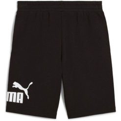 Spodenki męskie PUMA ESS Big No. 1 Logo 10". Czarne szorty męskie Puma, bez wzorów, sportowe. Za 98.99 zł.