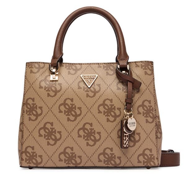 Torebka Guess. Brązowe torebki klasyczne damskie Guess, z aplikacjami, bez dodatków. Za 579.99 zł.