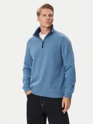 Gant Bluza 2067160 Niebieski Regular Fit. Niebieskie bluzy bez kaptura męskie Gant, m. Za 659.99 zł.