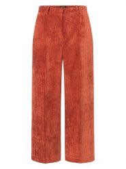 More & More Spodnie sztruksowe w kolorze jasnobrązowym rozmiar: 32. Brązowe spodnie materiałowe damskie MORE & MORE, bez wzorów, z materiału. Za 113.99 zł.