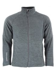 Peak Mountain Kurtka polarowa "Croco" w kolorze szarym rozmiar: XXL. Szare kurtki męskie Peak Mountain, xxl, bez wzorów, z materiału, bez kaptura. Za 130.99 zł.