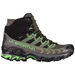 Buty trekkingowe męskie La Sportiva La Ultra Raptor Ii Mid Gtx. Czarne buty trekkingowe męskie La Sportiva, na zimę, z materiału, za kostkę, bez zapięcia, trekkingowe. Za 914.45 zł.
