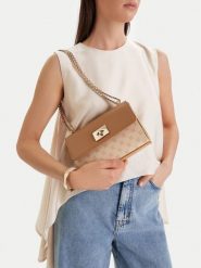 Nine West Torebka CEO-Nyxa-KY219 Beżowy. Brązowe torebki klasyczne damskie Nine West, bez wzorów, z materiału, bez dodatków. Za 179.99 zł.