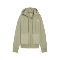 Damska rozpinana bluza z kapturem HER o luźnym kroju PUMA Lux Army Green. Zielone bluzy sportowe damskie Puma, l. Za 279.00 zł.