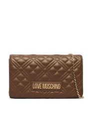 LOVE MOSCHINO Torebka JC4079PP0PLA0203 Brązowy. Brązowe torebki klasyczne damskie Love Moschino, bez wzorów, wizytowe, bez kołnierzyka, bez ramiączek. Za 639.99 zł.
