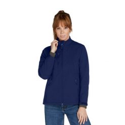 Kurtka Soft Shell Bez Metki Dla Kobiet. Szare kurtki damskie SG, l, bez wzorów, z elastanu, bez kaptura. Za 279.99 zł.