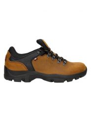 Wojas Buty turystyczne w kolorze jasnobrązowo-czarnym rozmiar: 43. Brązowe buty trekkingowe męskie Wojas, z materiału, bez zapięcia, outdoorowe. Za 294.95 zł.