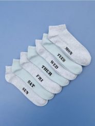 Skarpetki 7 pack - wielobarwny. Skarpetki męskie Sinsay, bez wzorów. Za 19.99 zł.