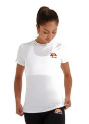 Koszulka z krótkim rękawem Damska Ellesse Setri Biały. Białe t-shirty damskie Ellesse, bez wzorów, z poliesteru, bez kołnierzyka. Za 95.23 zł.