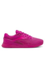 Reebok Buty na siłownię Nano X3 100072102 Różowy. Czerwone obuwie treningowe damskie Reebok, na fitness i siłownię. Za 359.99 zł.