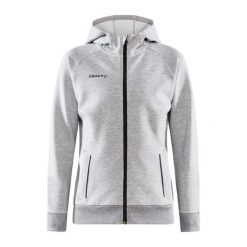 Damska bluza z kapturem Craft core soul hood. Szare bluzy z kapturem damskie Craft, xl, z bawełny. Za 404.05 zł.