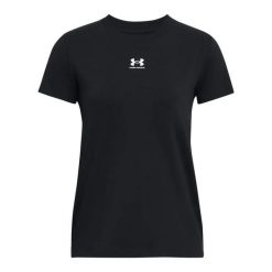 Koszulka damska Under Armour Off Campus Core. Białe t-shirty damskie Under Armour, bez wzorów, z bawełny, bez kołnierzyka. Za 229.00 zł.
