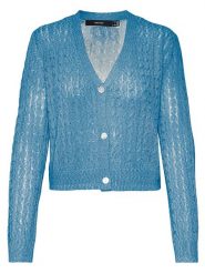 Vero Moda Kardigan w kolorze niebieskim rozmiar: L. Niebieskie kardigany damskie Vero Moda, l, bez wzorów. Za 52.79 zł.